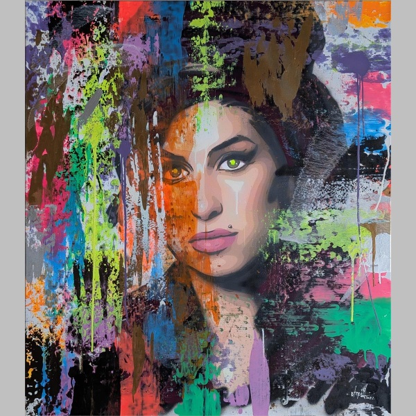Street Art, Utopia, Amy Winehouse, kunstdrucke kaufen, bilder kaufen, grosse bilder kaufen