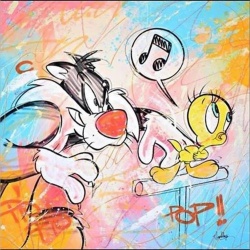 pop-art bilder, street art, cross magri, kunstdrucke...
