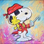 pop-art bilder, street art, cross magri, kunstdrucke kaufen, snoopy bilder, bilder kaufen, grosse bilder kaufen