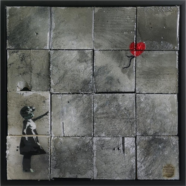 Jane Framer, Kunstwerk, Druck auf Holz, Pop Art, Street Art, Digitaldruck, Banksy kaufen