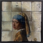 Jane Framer, Kunstwerk, Druck auf Holz, Pop Art, Street Art, Digitaldruck, bilder kaufen abstrakte kunst kaufen
