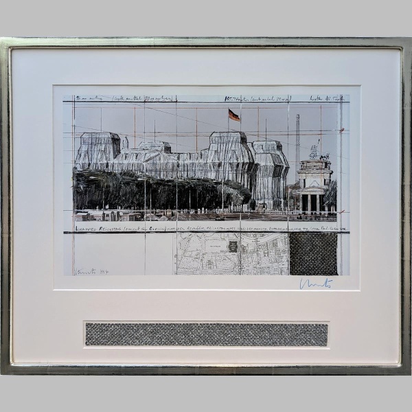 Christo - Wrapped Reichstag IX