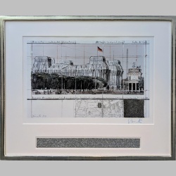 Christo - Wrapped Reichstag IX