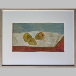 Josef Scharl - Stillleben Birnen