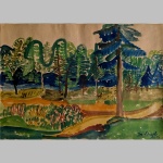 Josef Scharl - Waldlandschaft