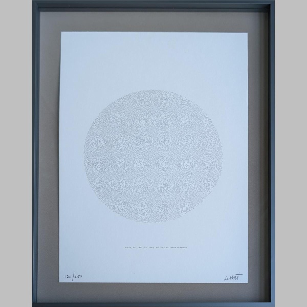 Sol LeWitt - Lines, Not Long, Not Heavy, Not Touching, Drawn at Random
