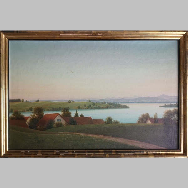 Georg Schrimpf - Oberbayrische Landschaft