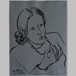 Josef Scharl - Frau mit Halskette