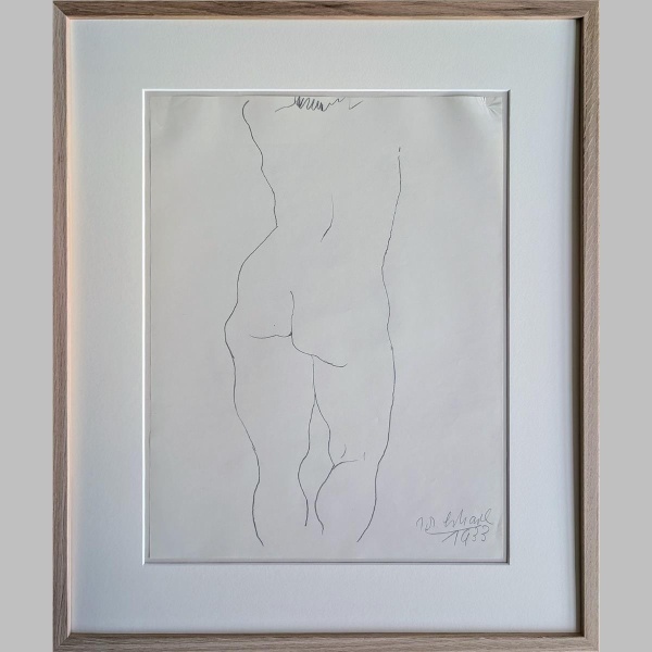 Josef Scharl - Akt