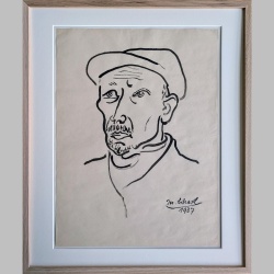 Josef Scharl - Mann mit Mütze