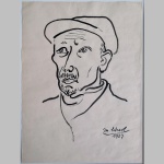 Josef Scharl - Mann mit Mütze