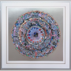 Charles Fazzino | One World - The circle of life