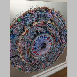 Charles Fazzino | One World - The circle of life