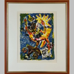 Zeitgenössisches Kunstwerk von Jörg Immendorff...