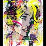 Street Art, Utopia, Frightened Girl, kunstdrucke kaufen, bilder kaufen, grosse bilder kaufen