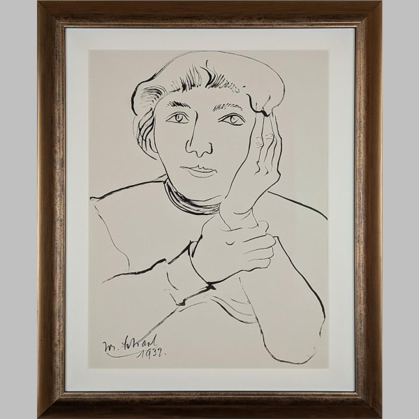 Josef Scharl | Nachdenkliche Frau