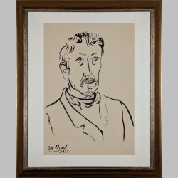Josef Scharl | Mann mit Halstuch