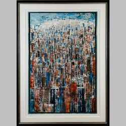 Gottfried Salzmann Kunstwerk: Big Apple, New York...