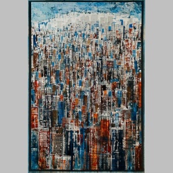 Gottfried Salzmann Kunstwerk: Big Apple, New York...