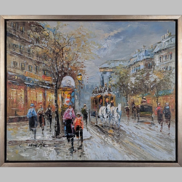 Christof Vevers | Paris – Madeleine – La Première Neige dAutomne