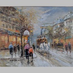 Christof Vevers | Paris – Madeleine – La Première Neige dAutomne